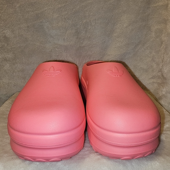 ADIDAS Pink Adifom Stan Smith Mule Shoes Size 5 - Picture 2 of 11